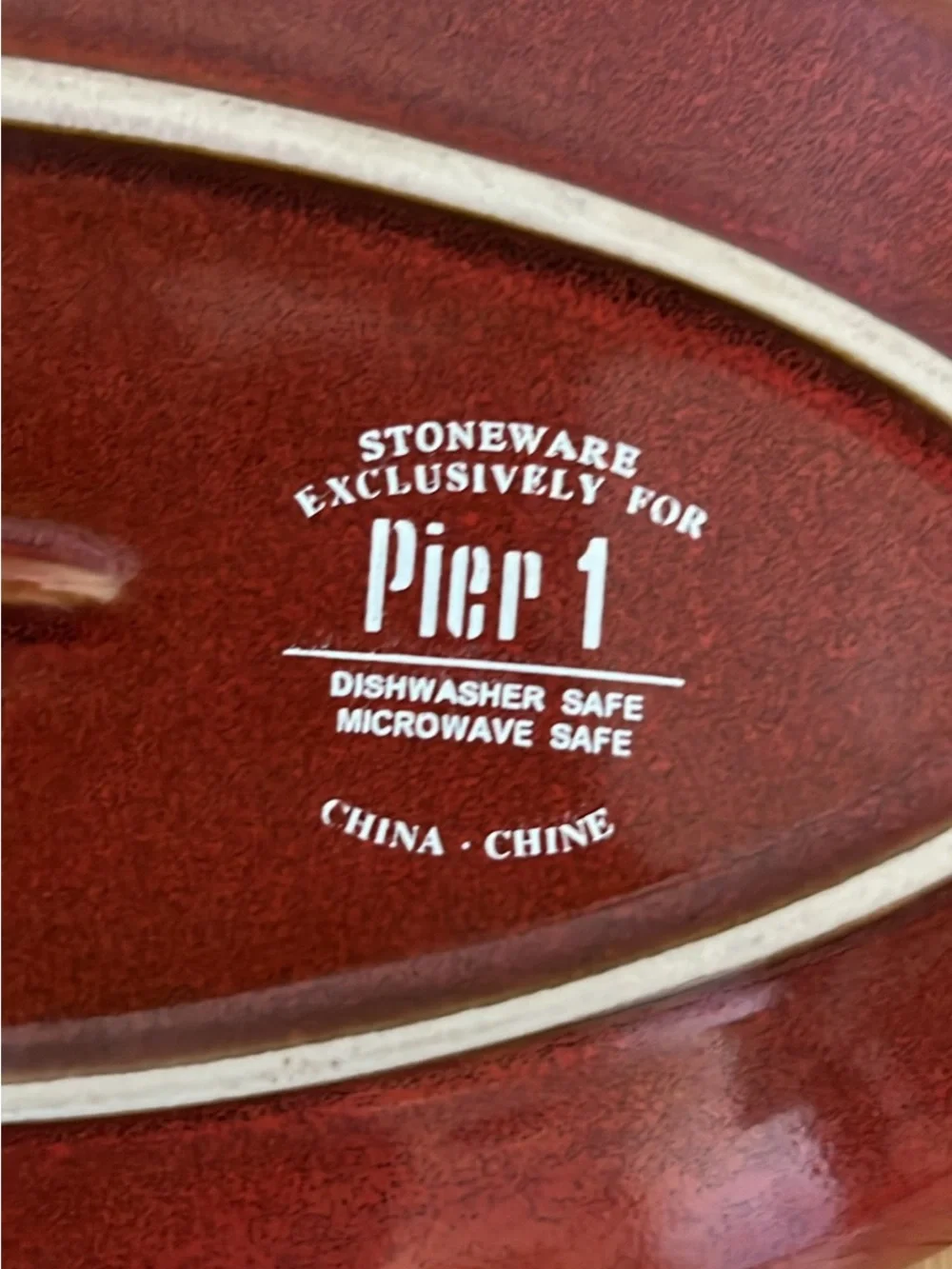 Pier 1 bold red
